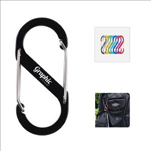 S-Shaped Locking Carabiner